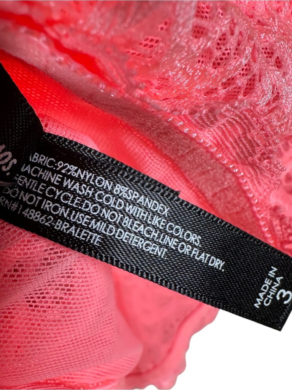 TORRID CURVE Unlined Lace Racerback Bralette - Picture 6 of 9